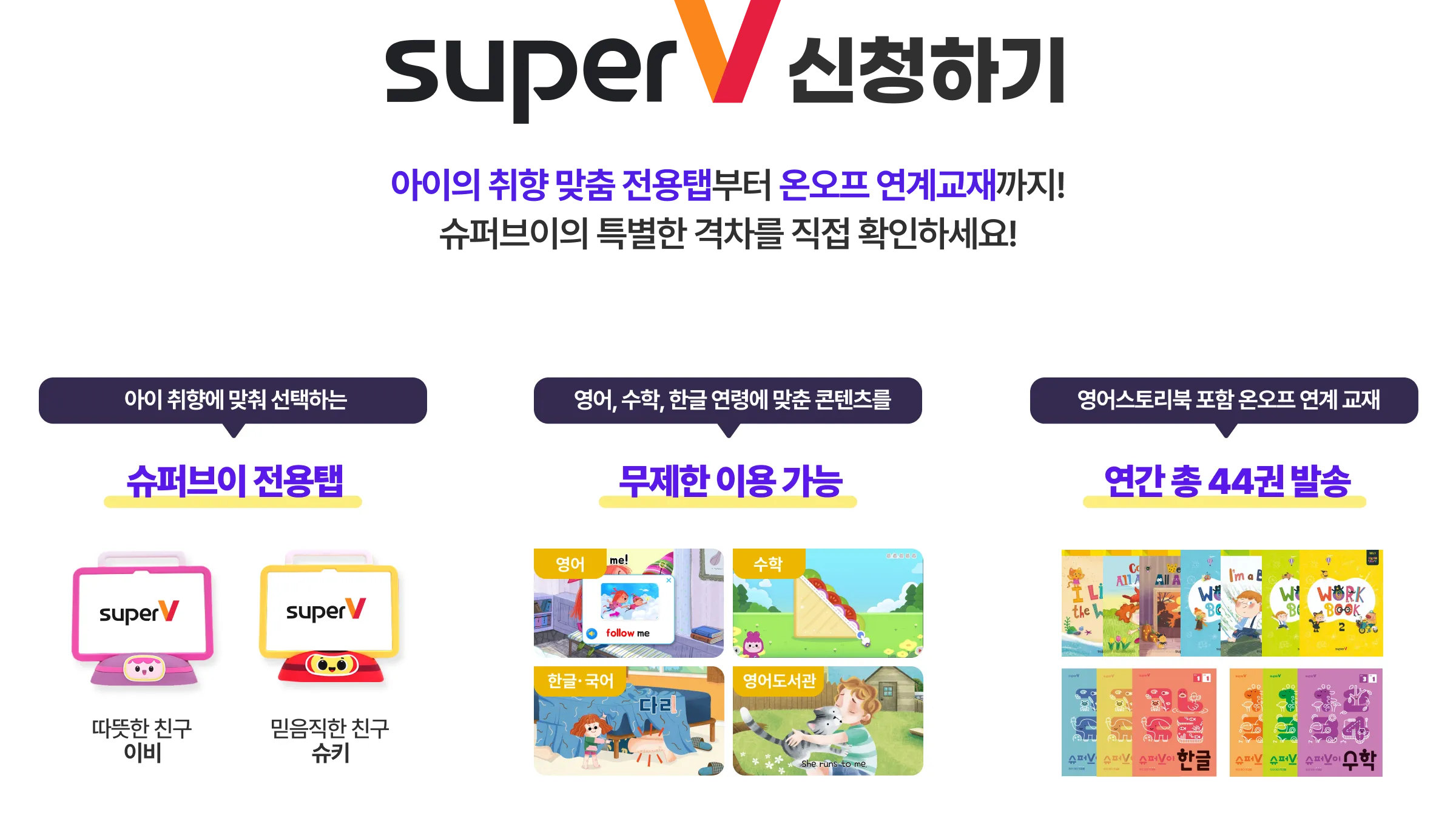 슈퍼브이 신청